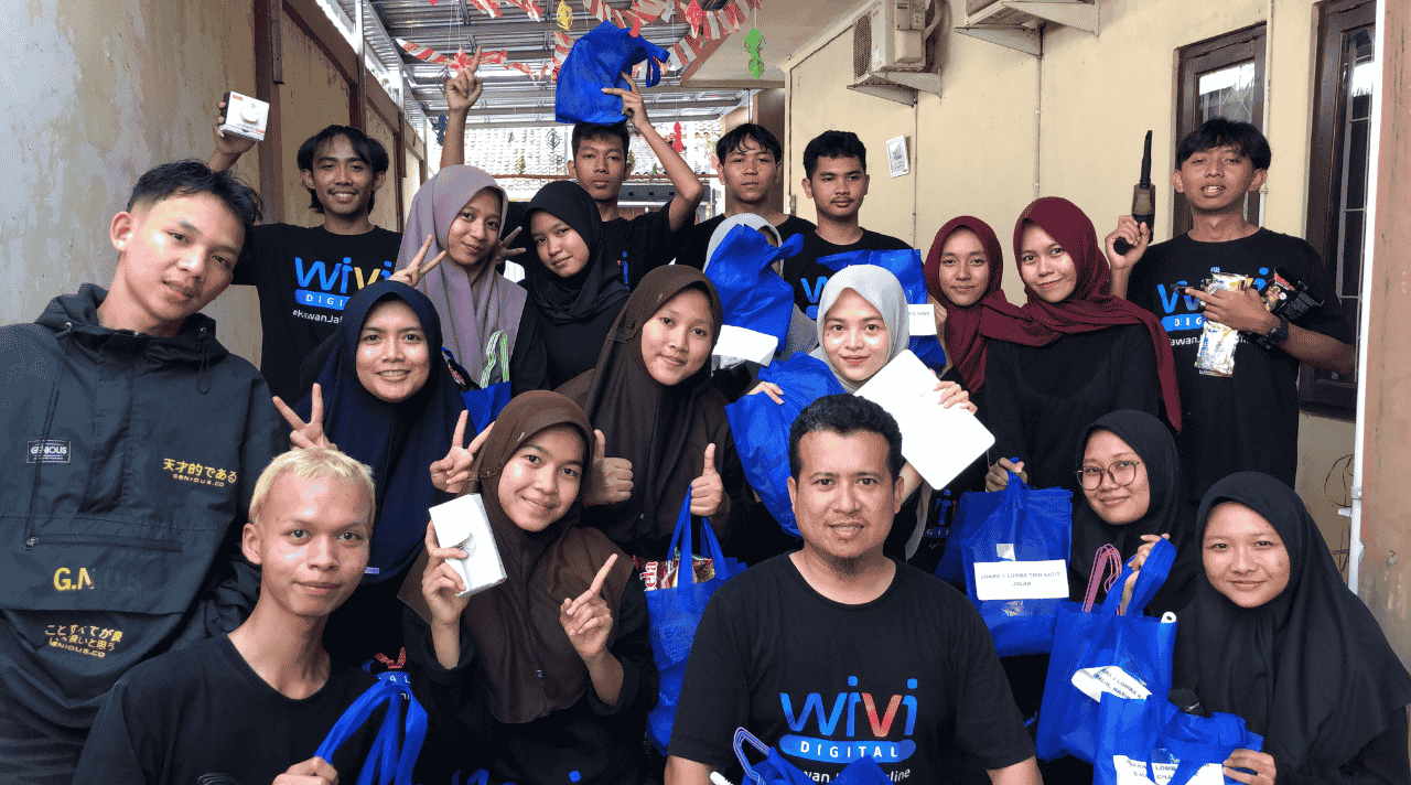 Lomba 17an di Wivi Digital Jadi Ajang Kekompakan & Keakraban