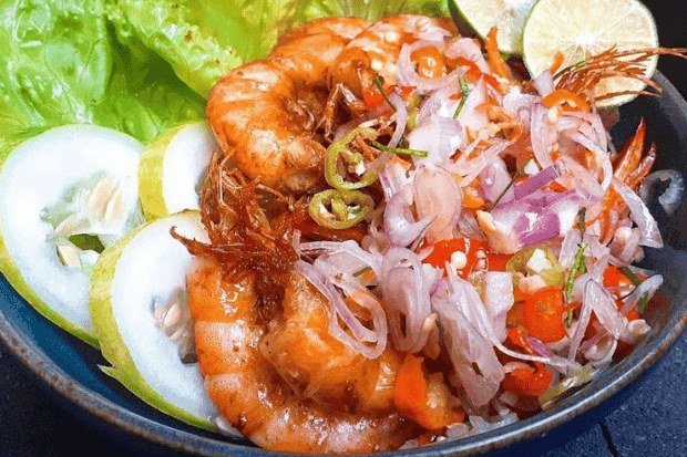 Keistimewaan Udang Sambal Matah yang Bikin Ketagihan