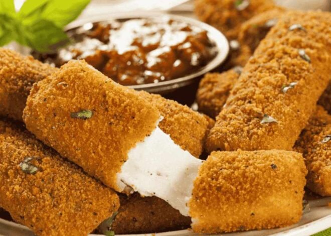 Sensasi Mozzarella Stick Crispy dengan Keju Lumer di Setiap Gigitan
