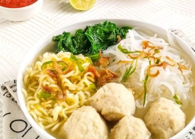 Bakso Gurih yang Menggoda Selera
