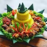 dibuat seperti gunung