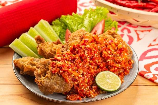 rasa pedas yang nikmat