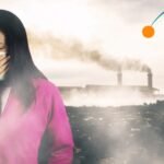 Kabut asap mengurangi jarak pandang dan mengganggu kualitas udara