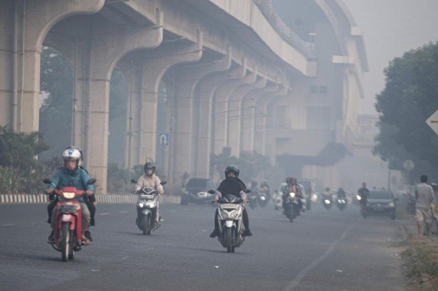 Pengaruh kualitas udara buruk terhadap aktivitas masyarakat